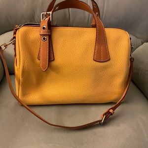 Dooney & Bourke Marigold Barrel satchel.